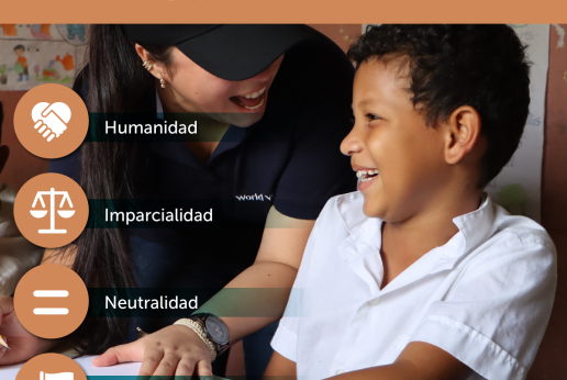 Arte de la campaña de Principios Humanitarios en Acción